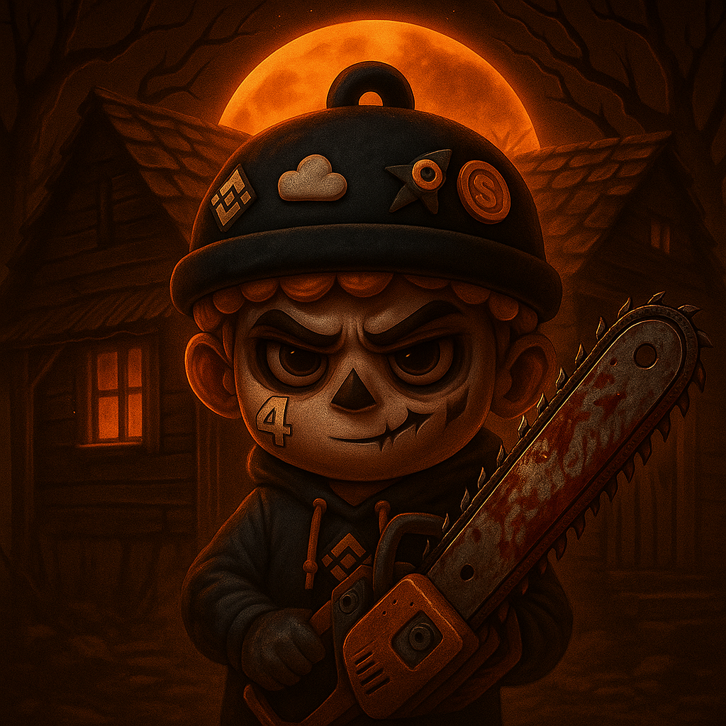 Palu with chainsaw